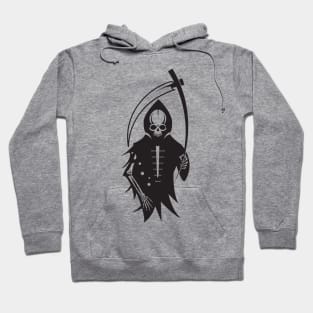 Grim Reaper and Scythe Hoodie